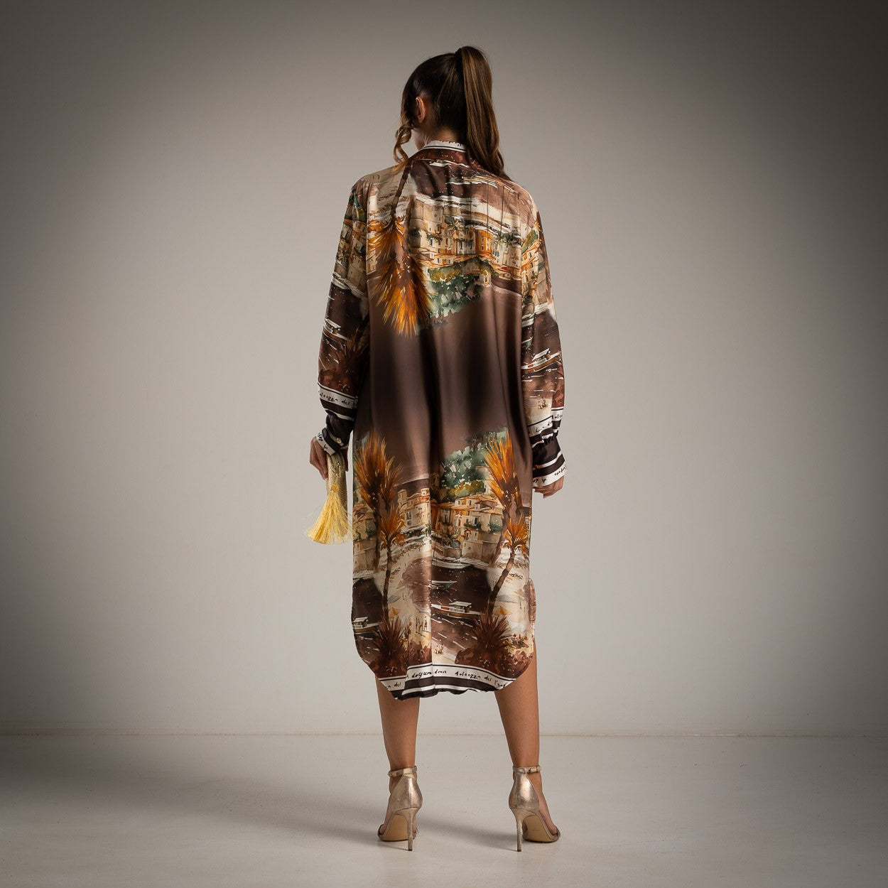 ******Chocolate Italian dress