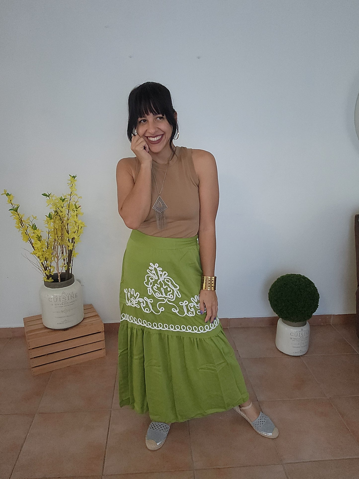 Bohemian skirt