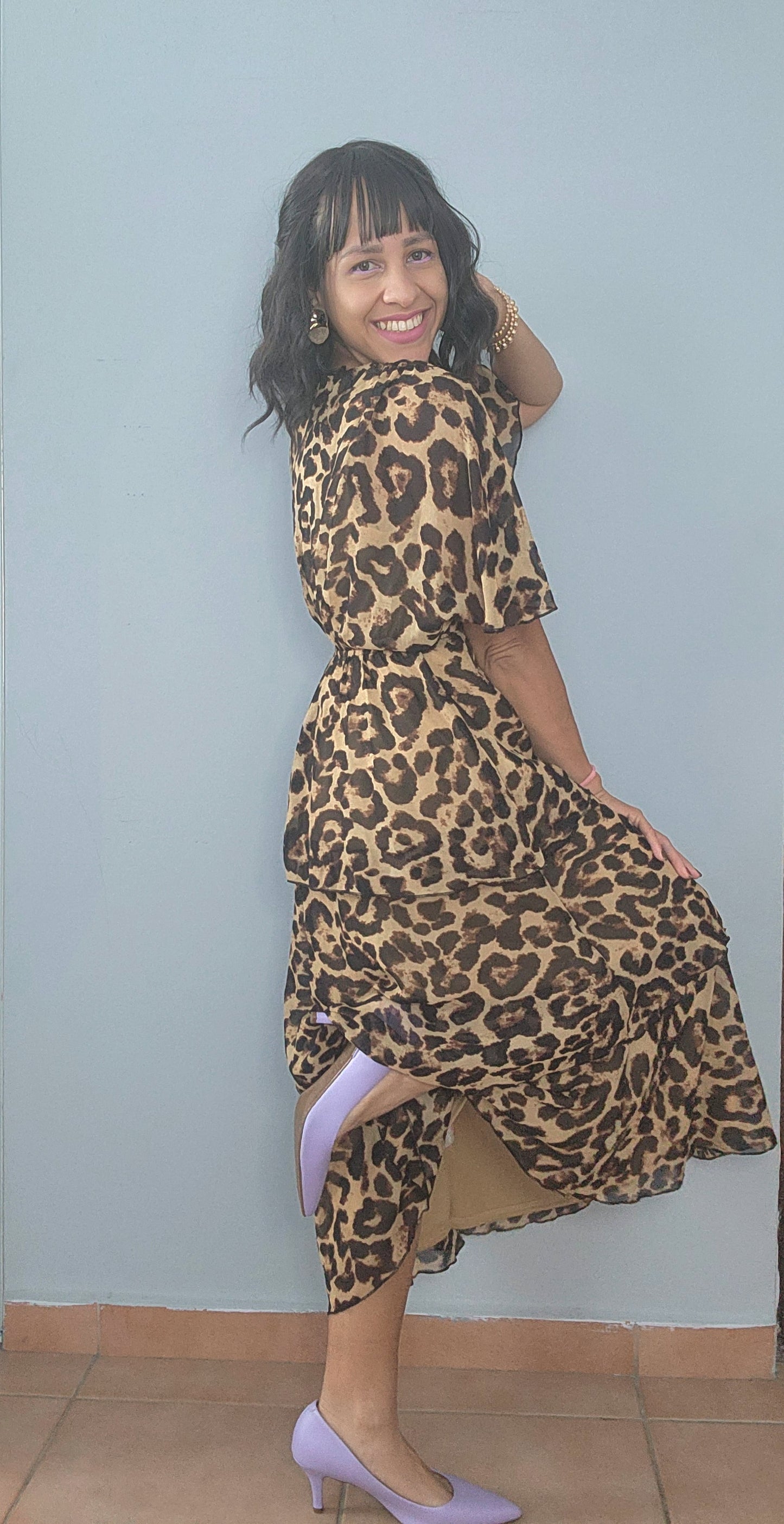 Leopard dress