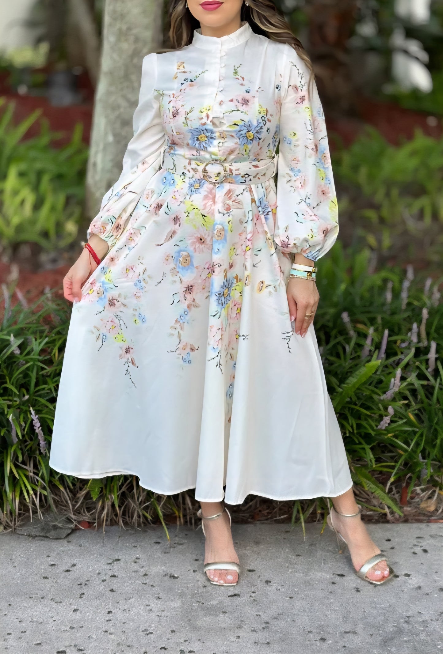 *******Midi flower dress.