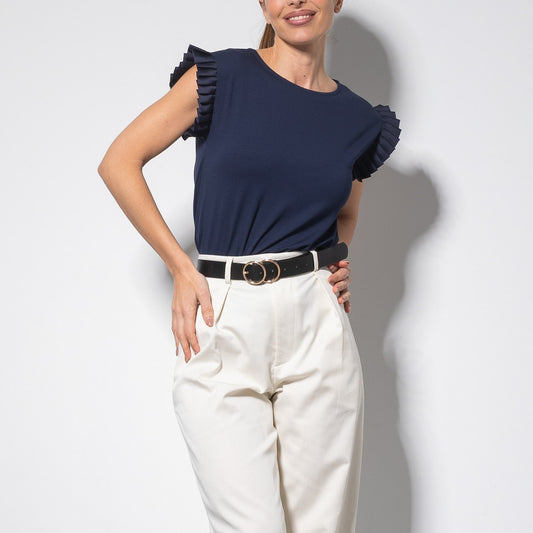 Navy top