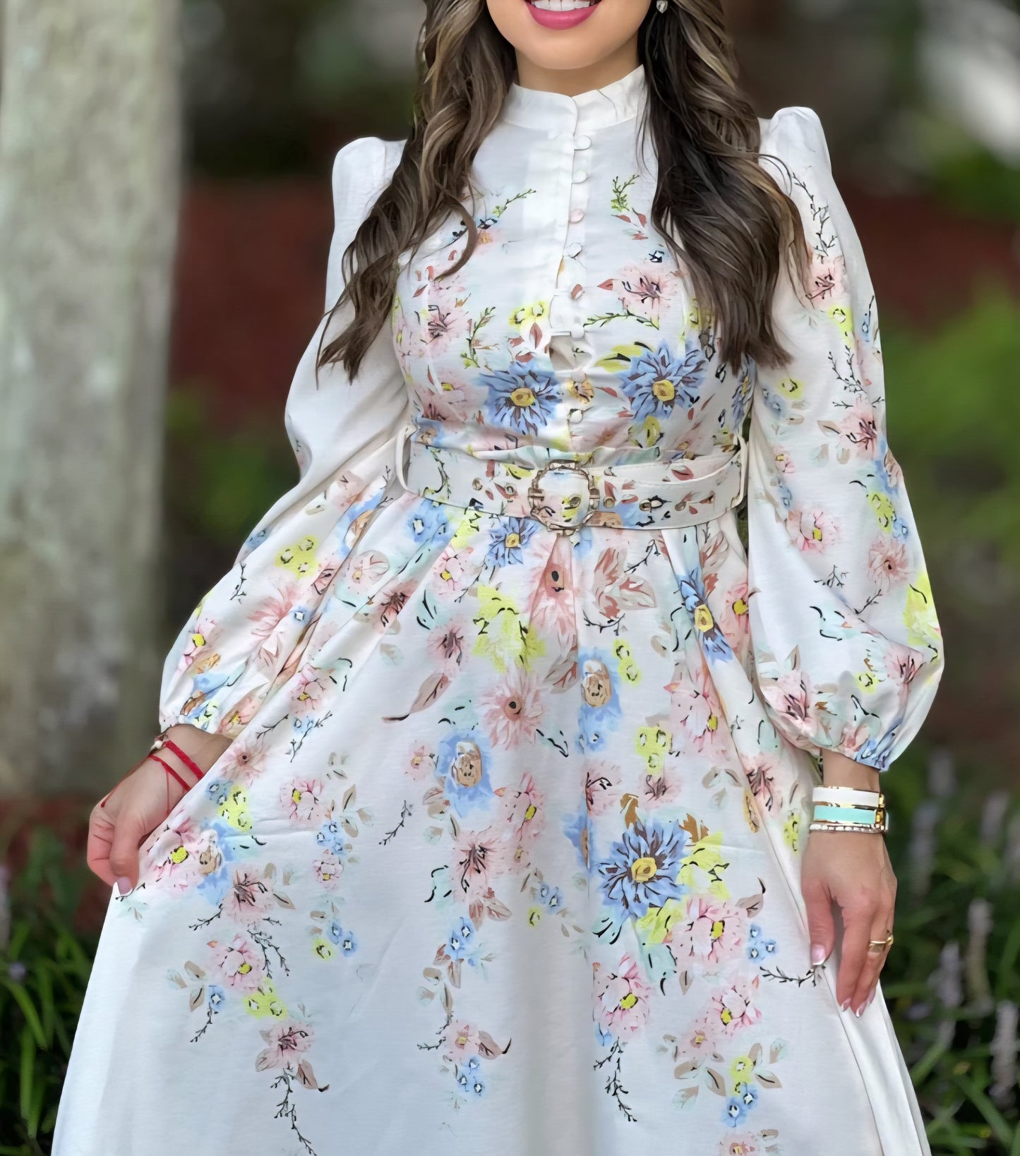 *******Midi flower dress.